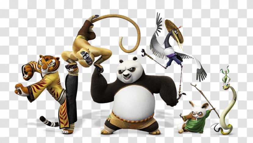 Po Giant Panda Kung Fu Film DreamWorks Animation - Animal Figure - Kung-fu Transparent PNG