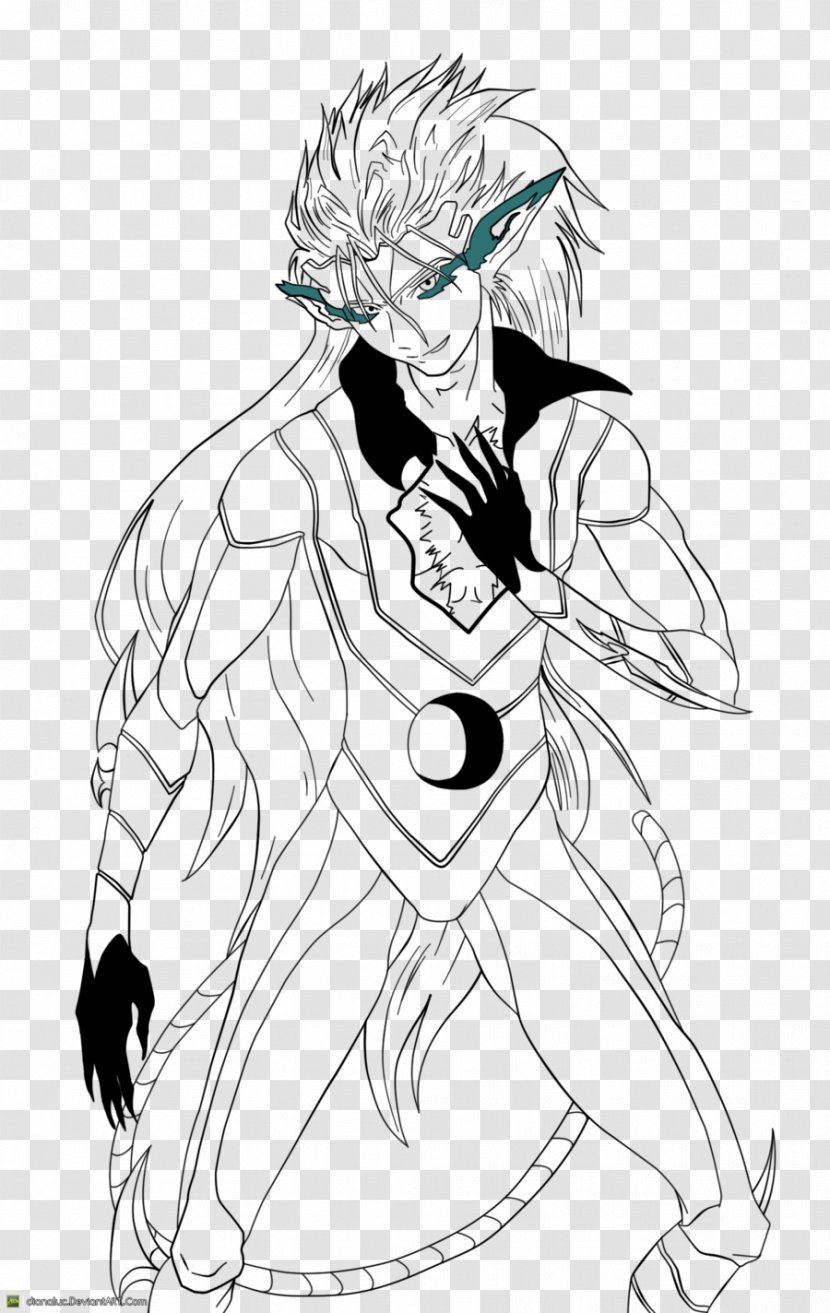 Grimmjow Jaegerjaquez Ichigo Kurosaki Ulquiorra Cifer Drawing Sketch - Silhouette Transparent PNG