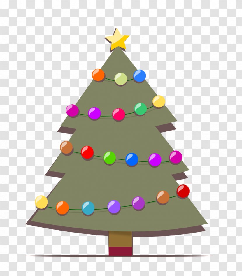 Christmas Tree Clip Art Transparent PNG