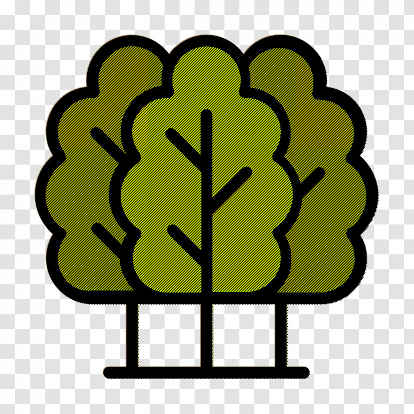 Ecology Icon Forest Icon Trees Icon Transparent PNG