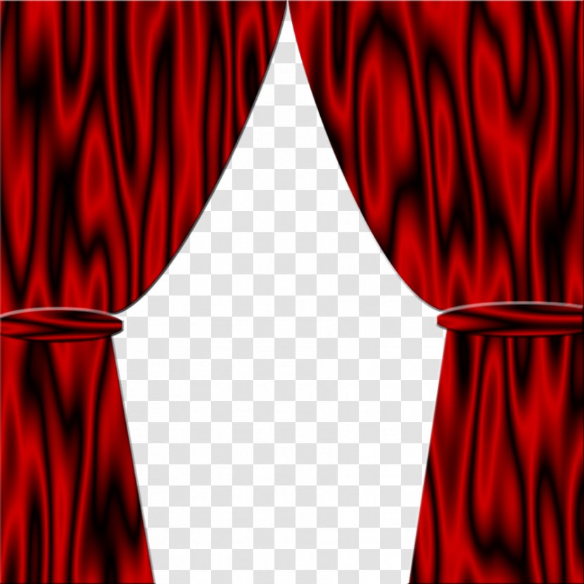 Theater Drapes And Stage Curtains Light Window Blind - Satin Pic Transparent PNG