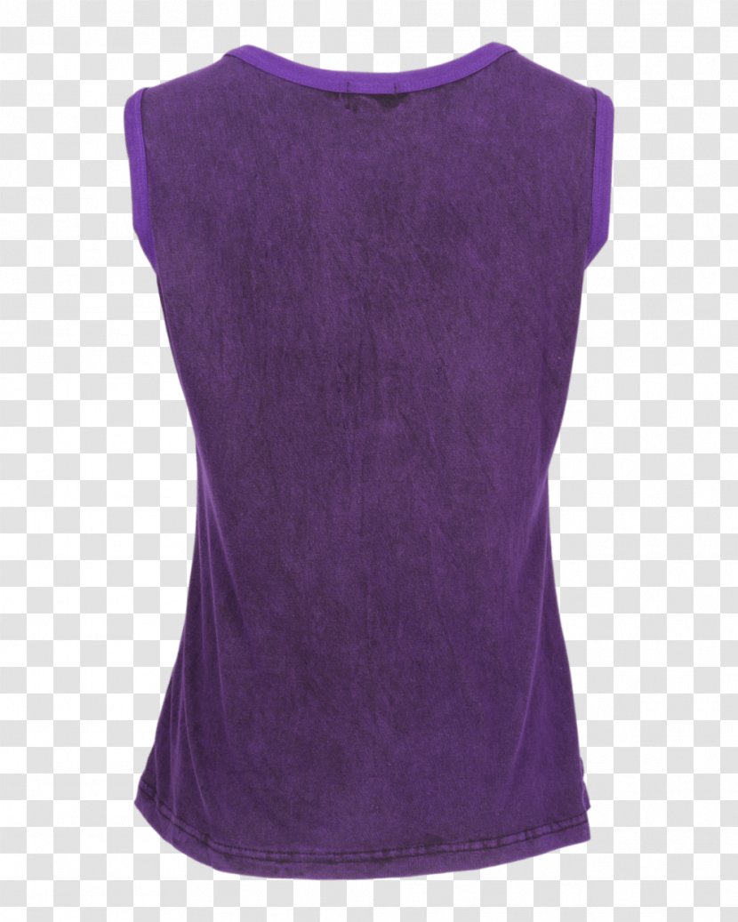 Sleeveless Shirt Blouse Bra Shoulder - Sweden - Violet Transparent PNG