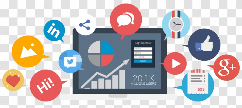 Social Media Marketing Management Promotion - Organization Transparent PNG