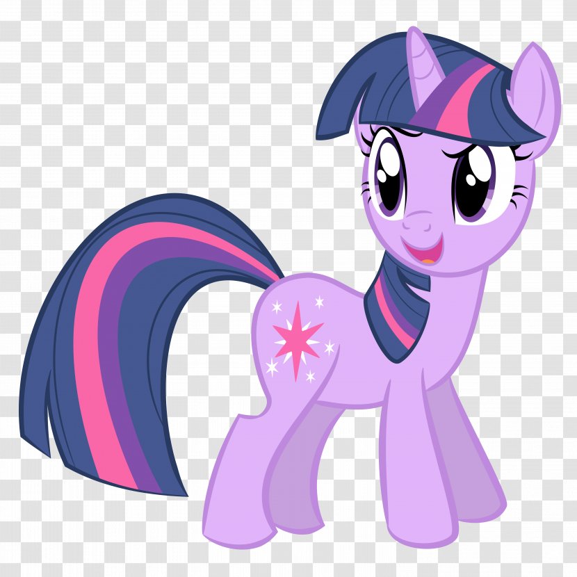Pony Twilight Sparkle Pinkie Pie Rarity The Saga - Magic - Vector Transparent PNG