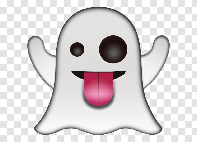 Emoji Ghost Sticker Clip Art - Smiley - Torch Transparent PNG