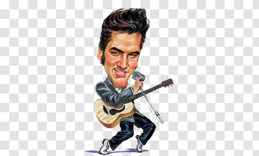 Elvis Presley T-shirt Poster Cartoon Clip Art - Cliparts Transparent PNG