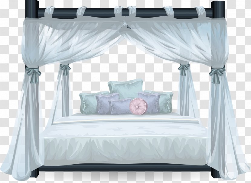 Four-poster Bed Canopy Bedroom Clip Art Transparent PNG