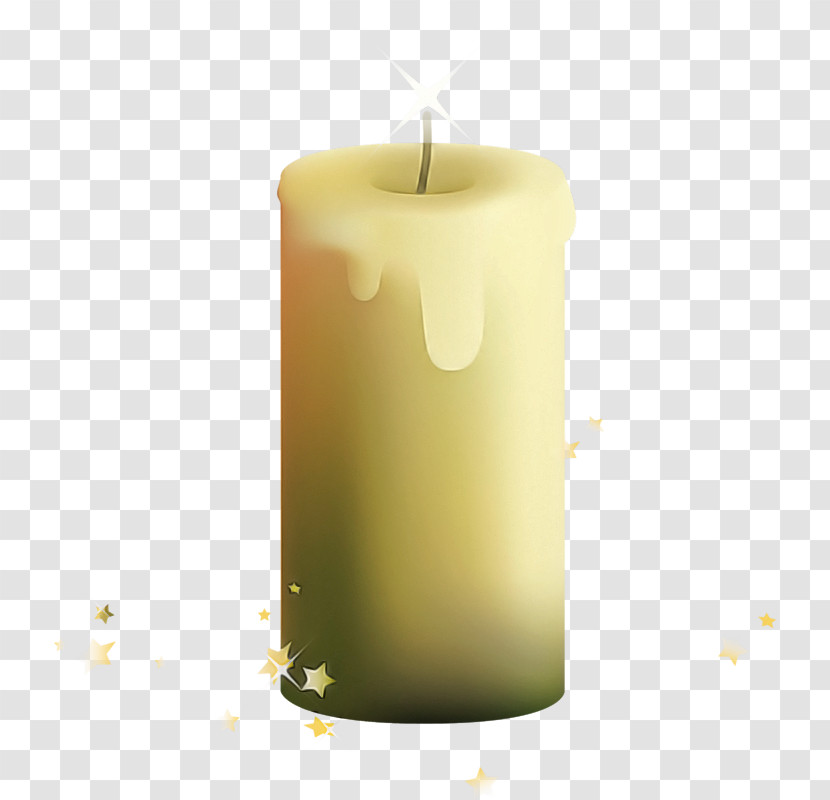 Candle Lighting Wax Cylinder Flameless Candle Transparent PNG