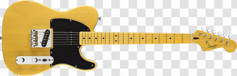 Fender Telecaster Stratocaster Guitar Squier Musical Instruments Corporation - Electric Transparent PNG