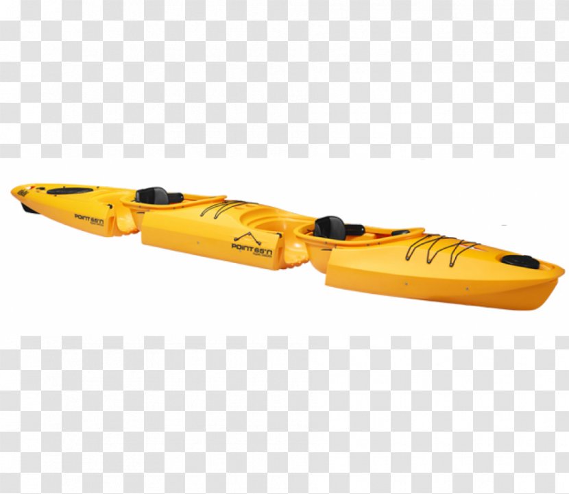 Point 65 Martini GTX Tandem Tequila! Solo Kayak - Yellow Transparent PNG