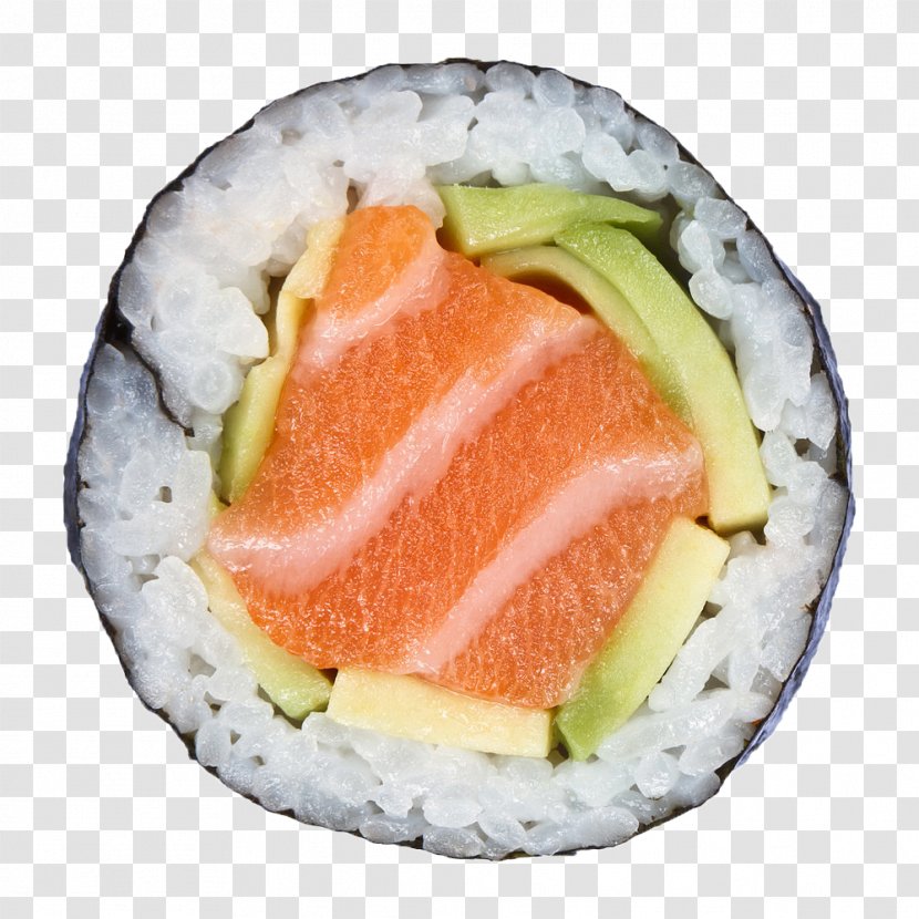 Sushi Japanese Cuisine California Roll Asian Tempura - Smoked Salmon Transparent PNG