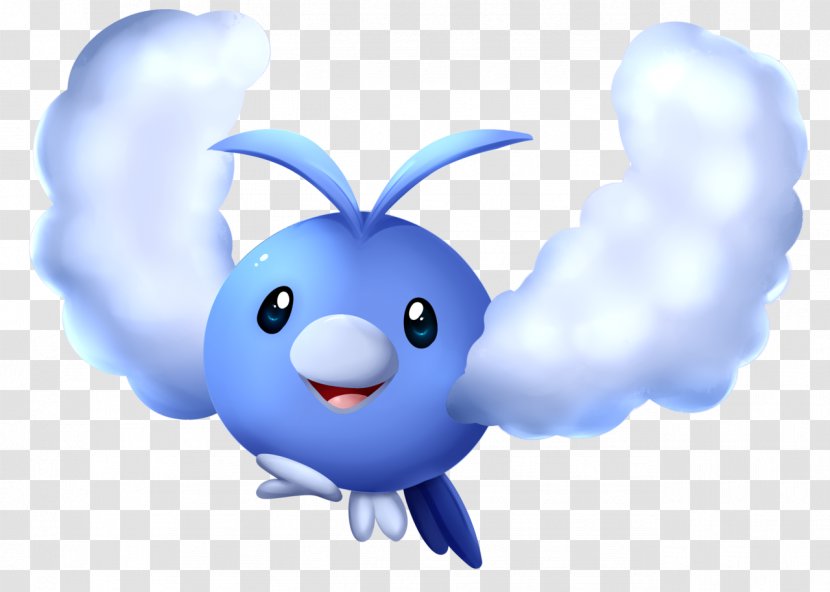 Pokémon Emerald Omega Ruby And Alpha Sapphire X Y Swablu Red Blue - Hare - Look Up The Sky Day Transparent PNG