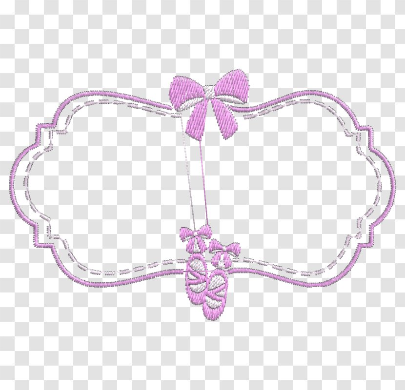 Ballet Shoe Picture Frames Clothing Accessories Text - Embroidery Transparent PNG