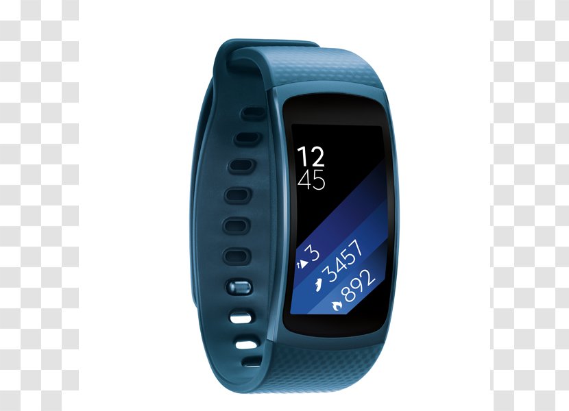 Samsung Gear Fit 2 Smartwatch Activity Tracker Transparent PNG