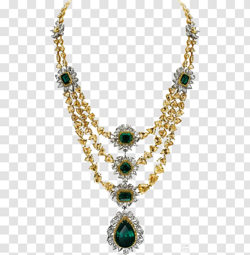 Emerald Necklace Jewellery Neried Earring - Pearl Transparent PNG