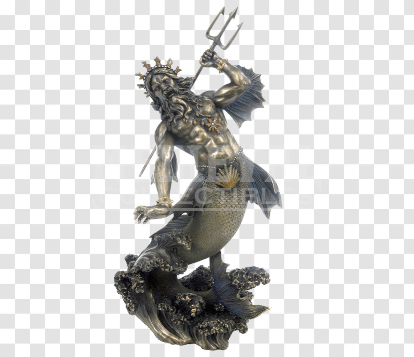 Poseidon Of Melos Athena Parthenos Artemision Bronze Ancient Greece - Metal - Posidon Transparent PNG