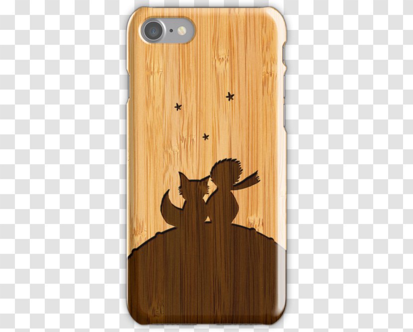 Apple IPhone 8 Plus 7 X 6S 6 - Wood Stain - Little Prince Fox Transparent PNG