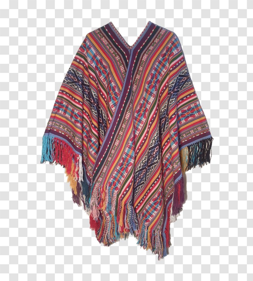 Chilote Poncho Alpaca Clothing Serape - Rich Style Transparent PNG