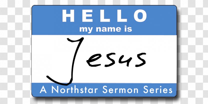 Spring High School Logo Sermon Podcast NorthStar Church - Signage - Hello My Name Is Transparent PNG