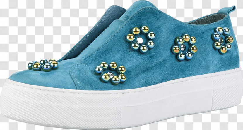 Sneakers Slip-on Shoe Walking Turquoise - Ambra Transparent PNG