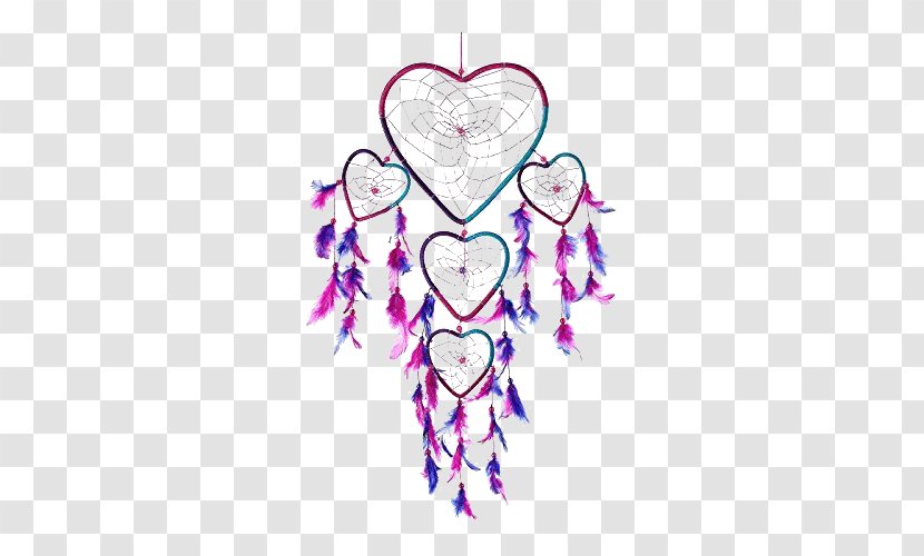 Dreamcatcher Bead Craft Love - Heart Transparent PNG