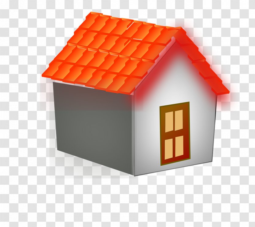 Roof Shingle Tiles Clip Art - Orange - Of House Transparent PNG