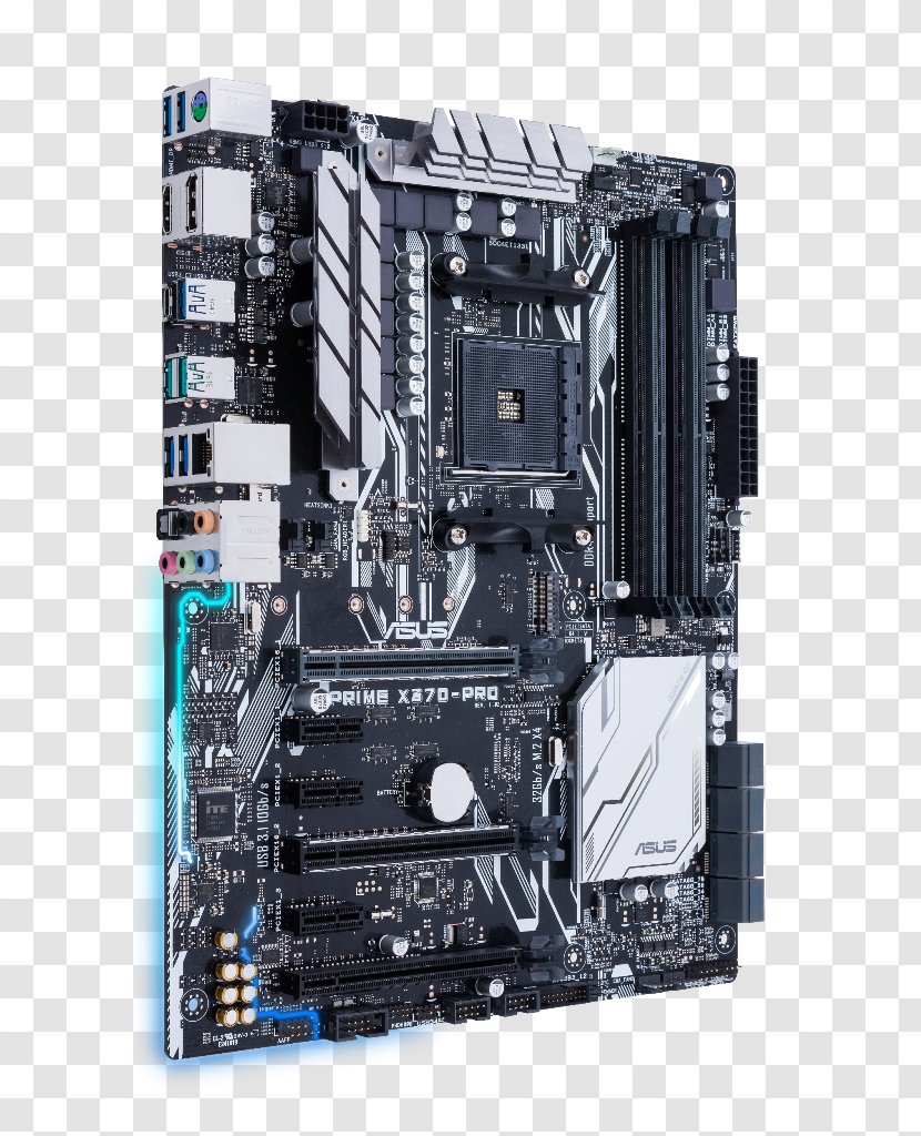 ASUS PRIME X370-PRO - Personal Computer Hardware - MotherboardATXSocket AM4AMD X370Socket AM4Others Transparent PNG