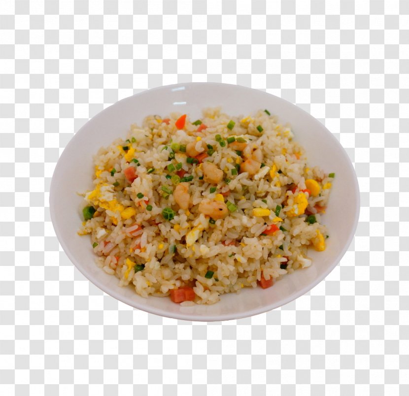 Yangzhou Fried Rice Ham Breakfast Chinese Cuisine - Food - Yet Delicious Transparent PNG