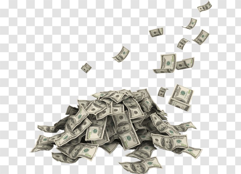 Money Banknote Finance Expense - Pile Vector Transparent PNG