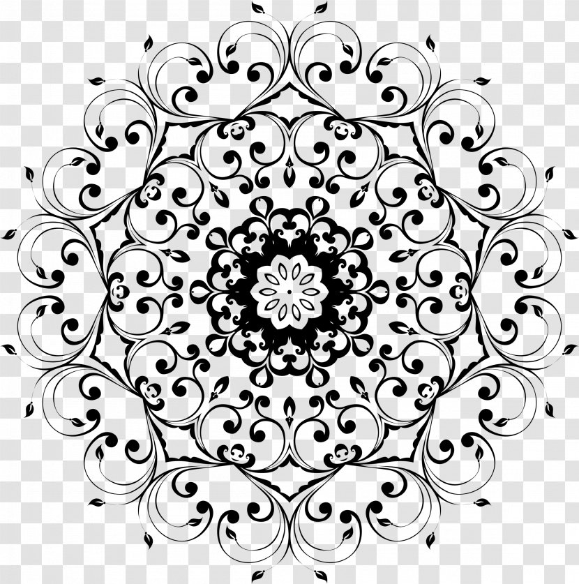 Flower Floral Design Pattern - White Transparent PNG