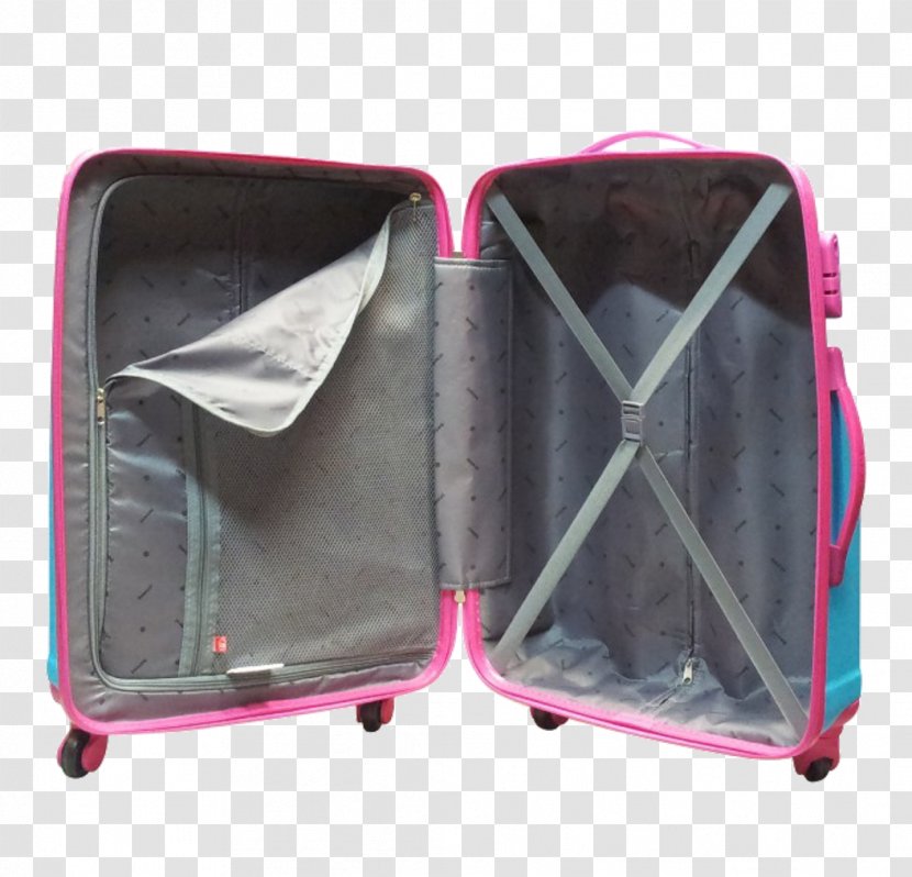 Hand Luggage Bag - Pink Transparent PNG