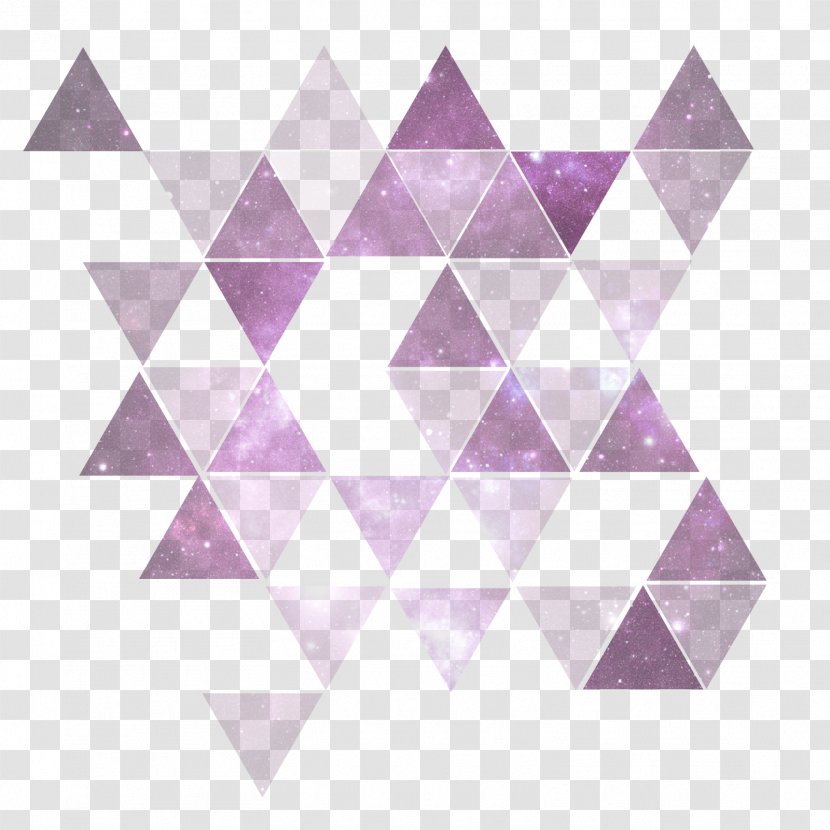 Triangle Identidade Visual - Violet - Triangles Transparent PNG