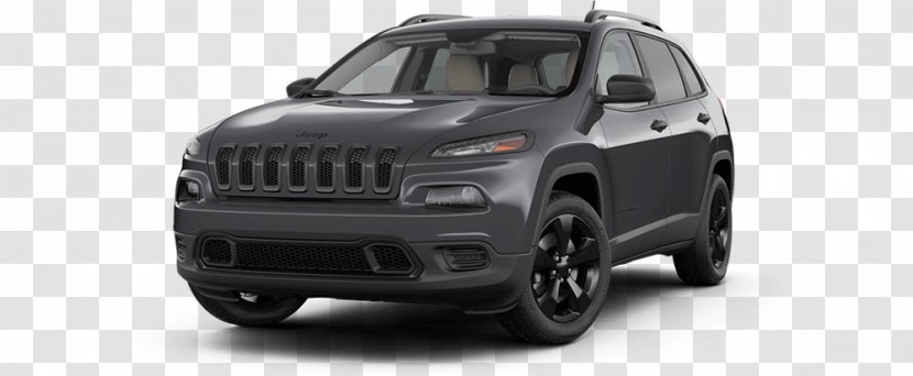 2017 Jeep Cherokee Chrysler Sport Utility Vehicle Car - Compact - Metal Crystals Transparent PNG