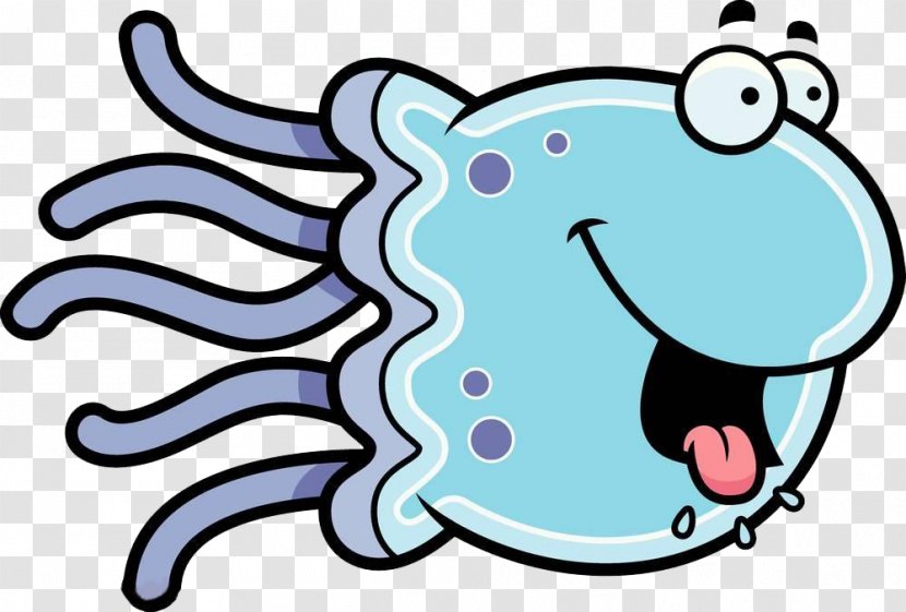 Jellyfish Cartoon Royalty-free Illustration - Stockxchng - Drooling Fish Transparent PNG