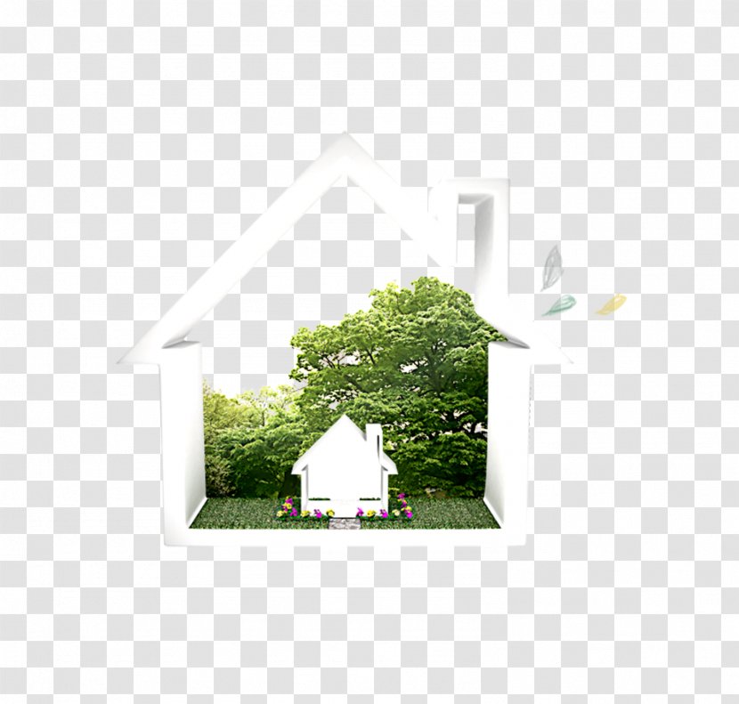 Business Family Company Service Resource - Society - White House With A Lawn Hollow Transparent PNG