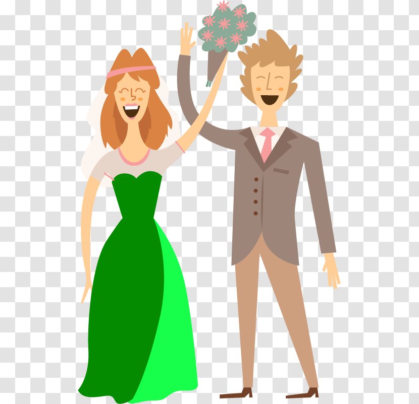 Wedding Couple Flower Bouquet - For A With Flowers Transparent PNG