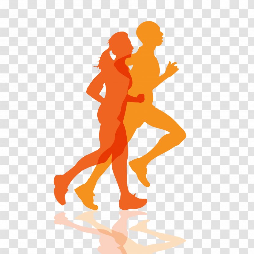 Nutrition For Runners Running Mural 5K Run - Painting - Man Transparent PNG