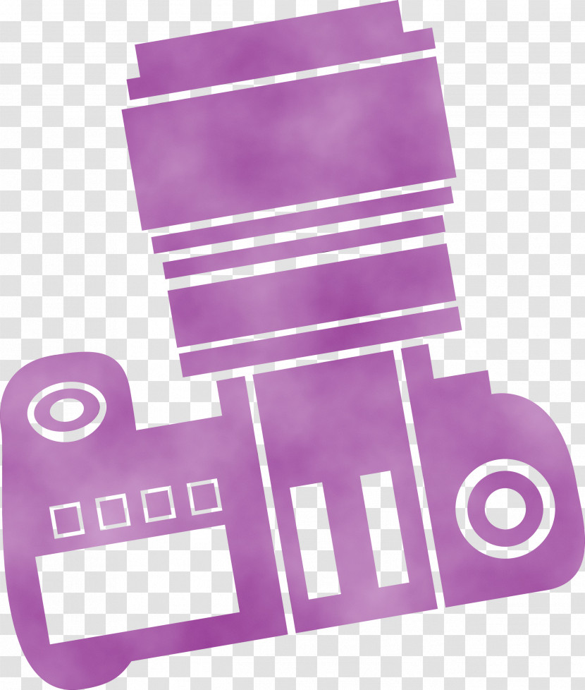 Purple Font Meter Transparent PNG