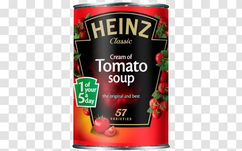 Tomato Soup H. J. Heinz Company Minestrone Lentil Transparent PNG