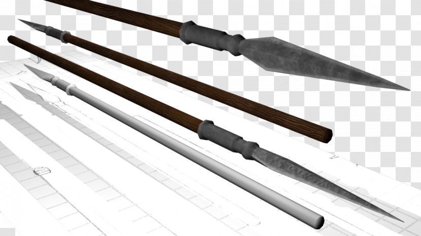 Blade Line Angle - Iron Pole Transparent PNG