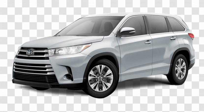 2018 Toyota Highlander Hybrid LE Sport Utility Vehicle Plus V6 Engine Transparent PNG