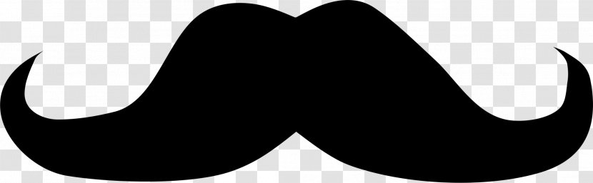 Black And White Car Moustache Clip Art - Mustach Transparent PNG