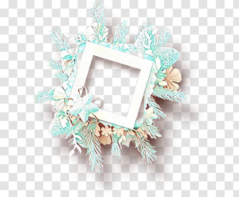 Christmas Decoration - Picture Frame Conifer Transparent PNG