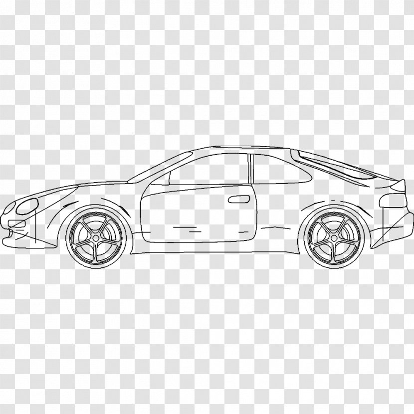Car Door Automotive Design Motor Vehicle Sketch - Renault 5 Turbo Transparent PNG