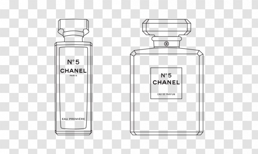 Glass Bottle Chanel No. 5 Perfume - Rectangle Transparent PNG