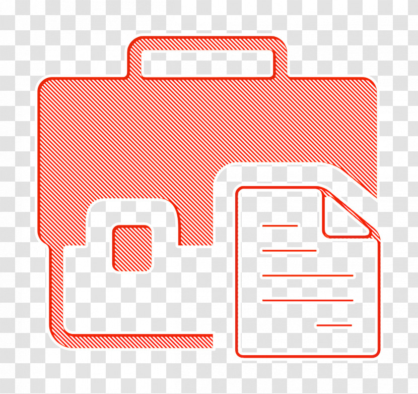 Briefcase And Document Icon Case Icon Enterprise Icon Transparent PNG