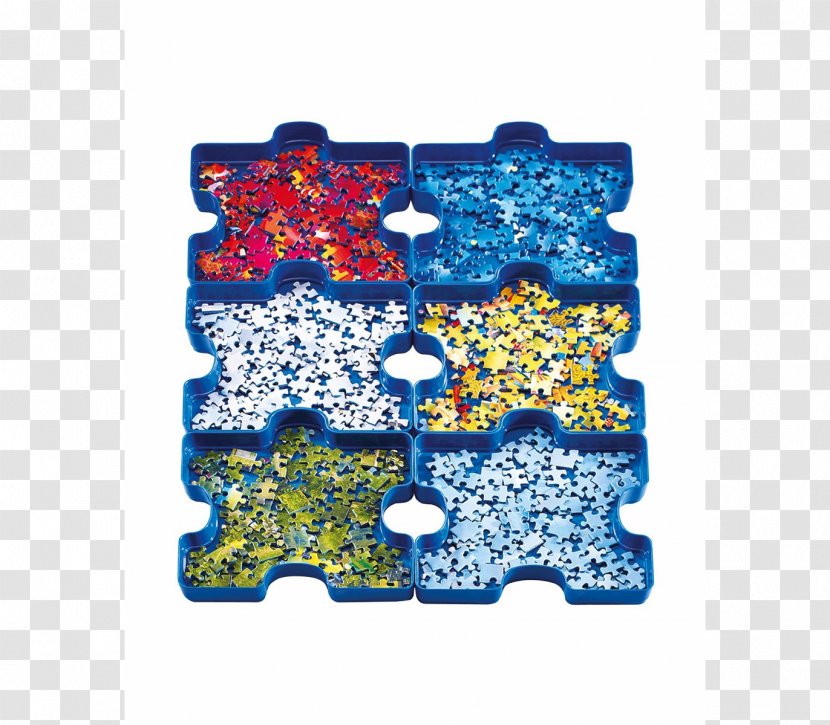 Jigsaw Puzzles Ravensburger Game Puzzle Accessories - Electric Blue Transparent PNG