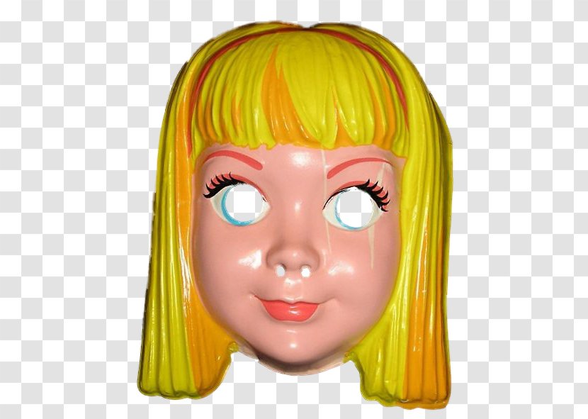 Nose Barbie Cheek Chin Forehead - Eyelash - Masked Woman Transparent PNG