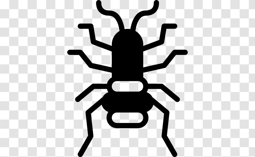 Insect Flea - Monochrome Photography Transparent PNG