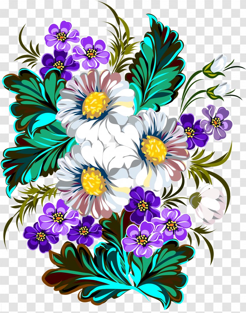 Flower Floral Design Watercolor Painting - Chrysanths - Chrysanthemum Transparent PNG